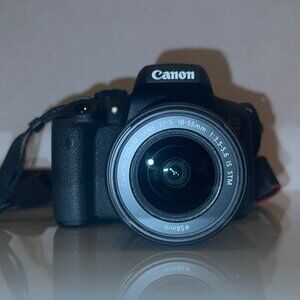 Canon Rebel EOS T6i Digital Camera with EF-S 18-55mm Lens - LIKE NEW